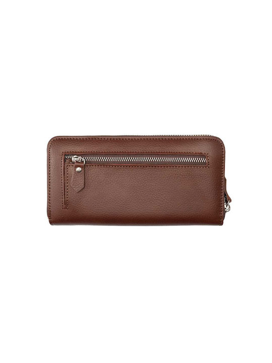 Leder Damen Geldbörse Karten Braun