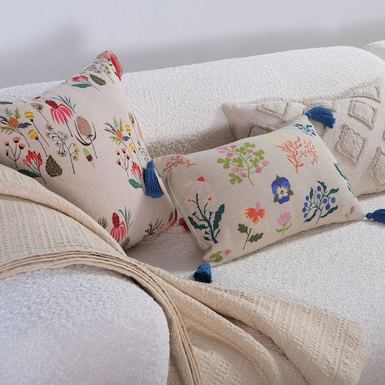 Nef-Nef Homeware Калъф За Възглавница Flori Многоцветен 45x45см Nef-Nef Homeware Калъф За Възглавница Flori Многоцветен 45x45см