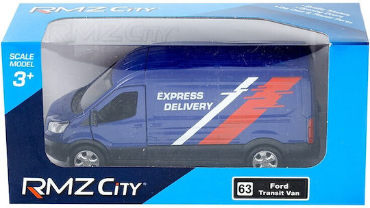 Model 1:43 Rmz Ford Transit Van 2018 Blue