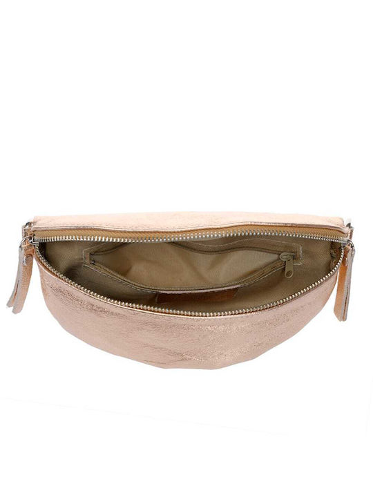 Leather Waist Bag Pink