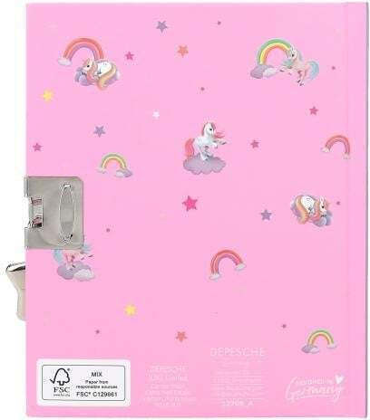 Depesche Ylvi Diary Secret Pen Notizbuch