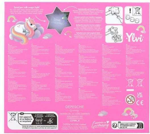 Depesche Ylvi Diary Secret Pen Notizbuch