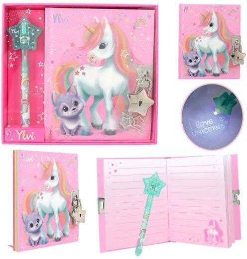 Depesche Ylvi Diary Secret Pen Notizbuch