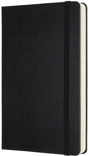 Moleskine Notebook Large 13x21 Notebook 400 Sheets Square Black