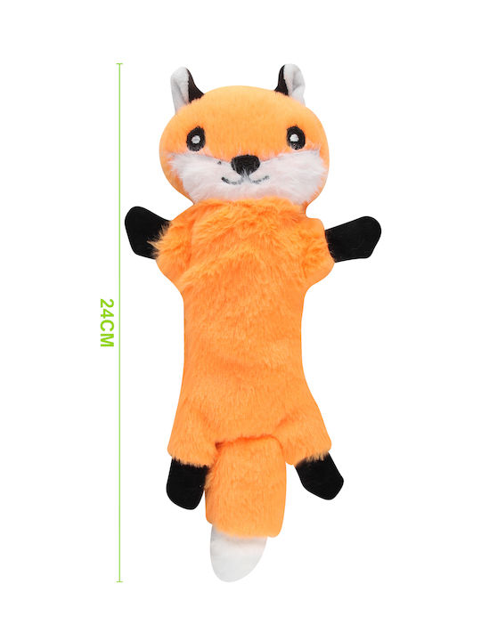Nunbell Plush Fox Dog Toy 24cm
