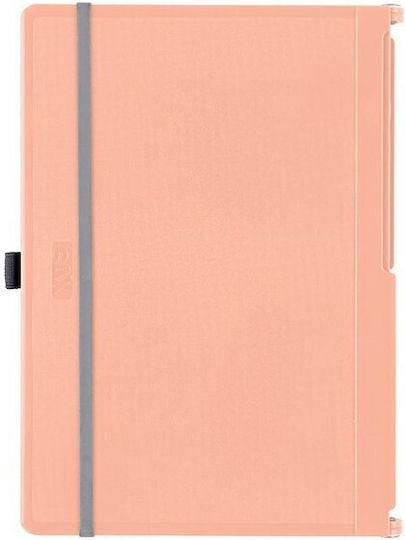 Sax Double Folding Clipboard A4-A5 30 Sheets Salmon 750-21 Sax