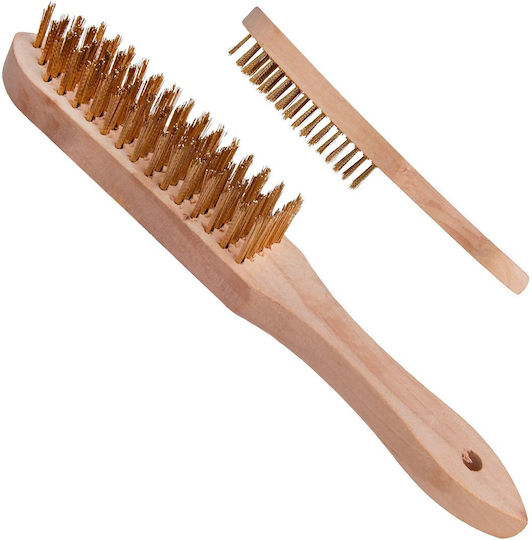 Wire Brush Rust Removal 5 Rows Wire Bristles Geko G00732