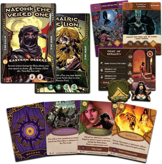Game Expansion Adventures of Conan Nemedian Chronicles & Queen of the Black Coast (EN) Gale Force Nine