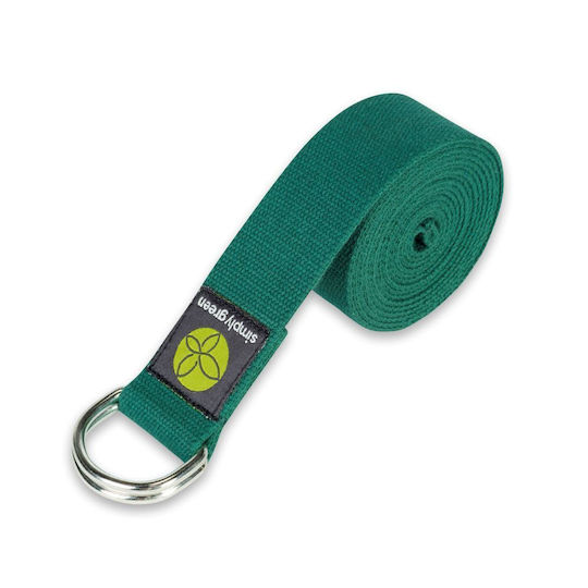 Yoga Strap D-ring 2.50m Forest Green