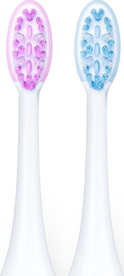 Vitammy Water Flosser Batteriebetrieben mit Drucksensor und Reisetasche Rosa