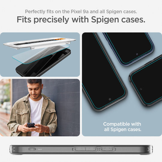 Spigen Gehärtetes Glas 2Stück (Google Pixel 9a)