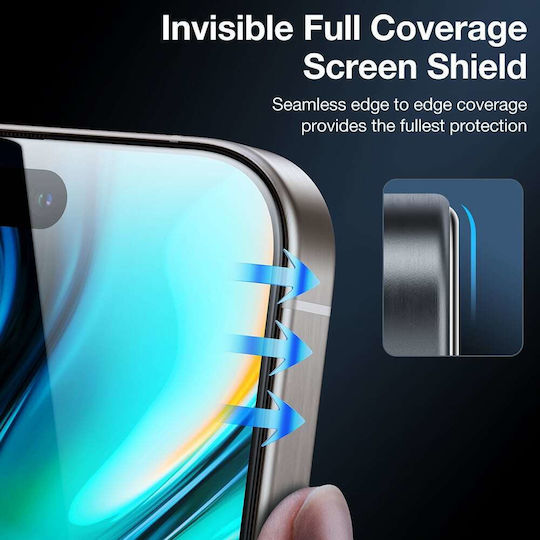 Torras Privacy Full Face Tempered Glass (iPhone 17 Pro Max / iPhone 16 Pro Max)