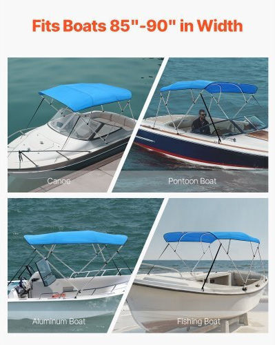 Vevor Polyester Fabric for Inflatable Boat Repair Blue Color