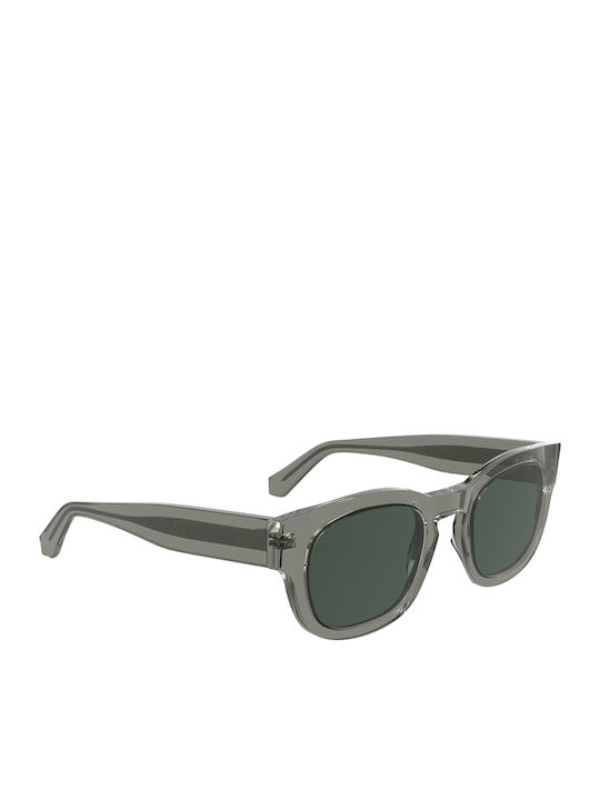 Calvin Klein Unisex Sunglasses with Gray Plastic Frame and Gray Lens CKJ25601S 057