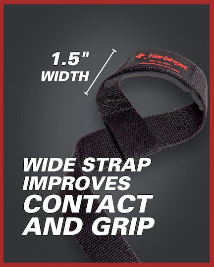 Harbinger Padded Weightlifting Wristbands 2pcs
