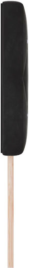 vidaXL Fabric Bed Headboard Black 80x88cm