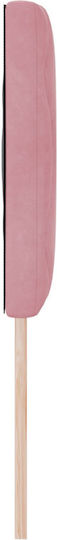 vidaXL Kopfstütze Für Betten Hölzernes Rosa 144x88cm