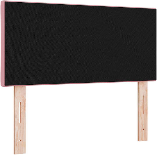 vidaXL Hölzernes Kopfstütze für Betten Rosa 100x88cm