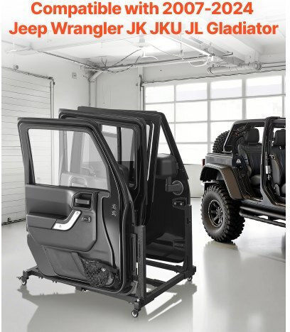 Vevor Καρότσι Αποθήκευσης Πορτών Jeep Wrangler & Gladiator Cmtcbpxcz4pcbkv5wv0