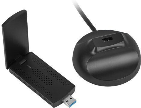 Lanberg NC-3000-WI USB Network Adapter with Wireless Wi-Fi Connection 3000Mbps