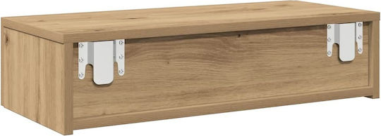 Wandregal Eiche Artizia 60x26.5x15cm