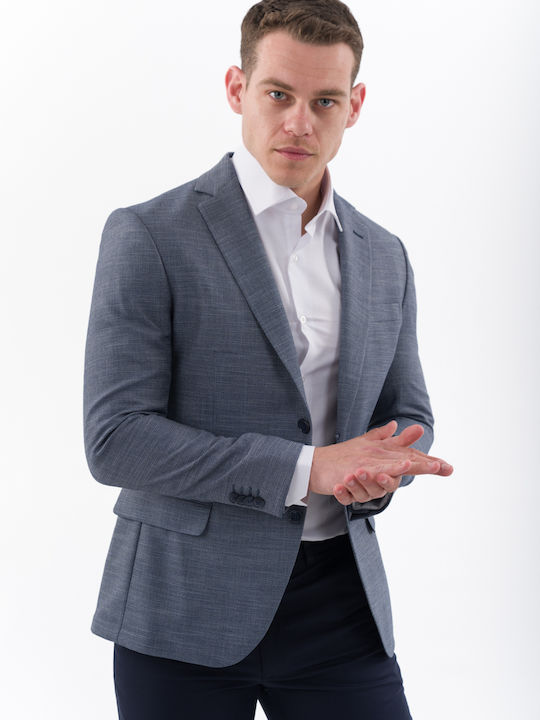 Men's Summer Suit Jacket Blue