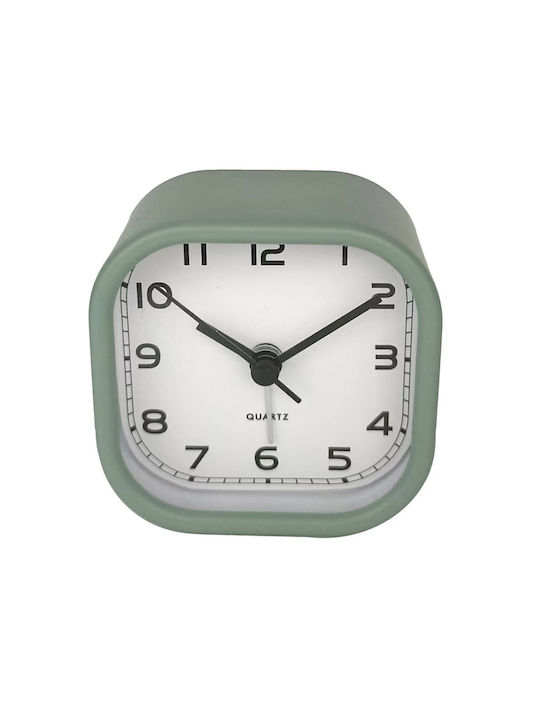 Ankor Tisch-Digitaluhr mit Wecker Grün 844432