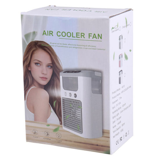 Ventilator și Umidificator Răcitor de Aer 1324air 922101 Gri Alb