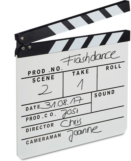 Clapperboard Relaxdays White