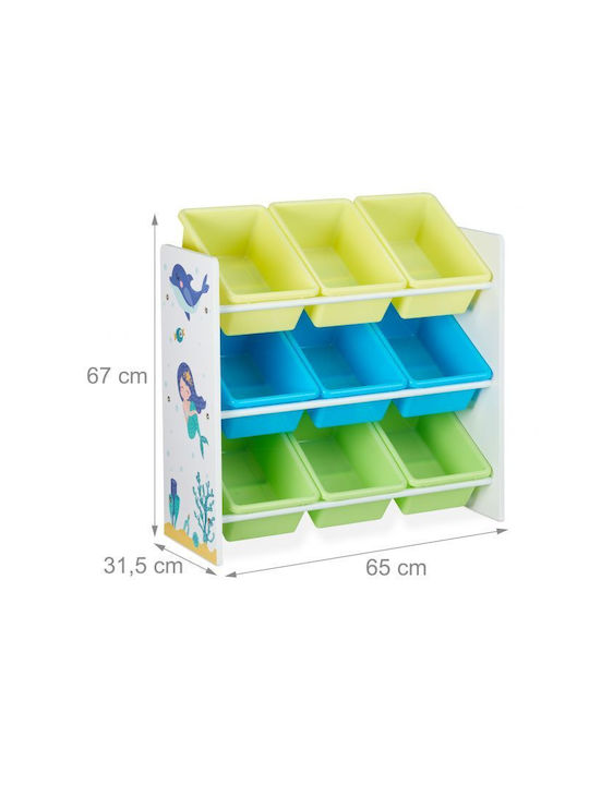 Copilăresc Raft Multicolor 67x65x31.5εκ.