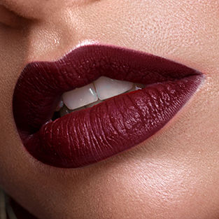 Camaleon Long Lasting Liquid Lipstick Matte Burgundy Brown, Lm08