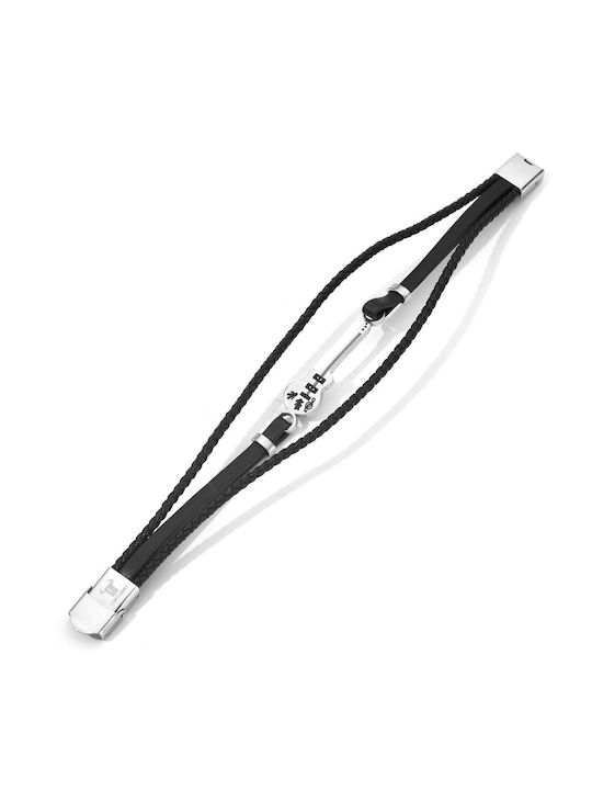 Toro Nero Brățară Pentru Bărbați Din Piele 21cm
