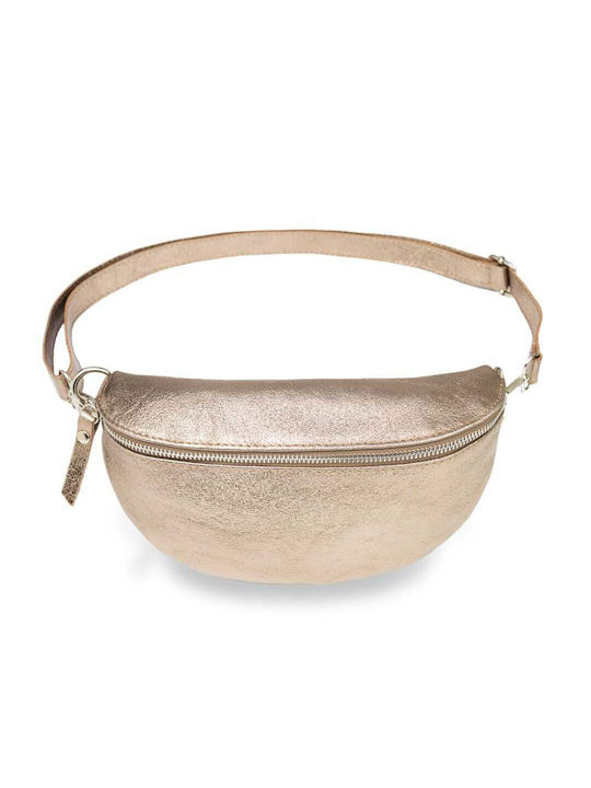Leather Waist Bag Brown
