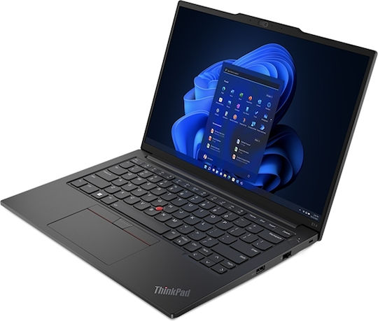 Lenovo ThinkPad E14 Gen 5 (AMD) 14" IPS FHD+ (Ryzen 7-7730U/16GB/512GB SSD/Kein Betriebssystem) Graphite Black (US Tastatur)