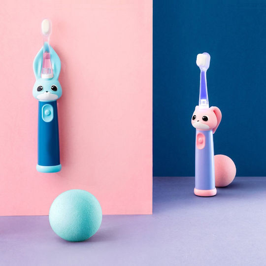 Vitammy Bunny Periuță Electrică De Dinți Pentru Copii Pentru 0luni+ Roz