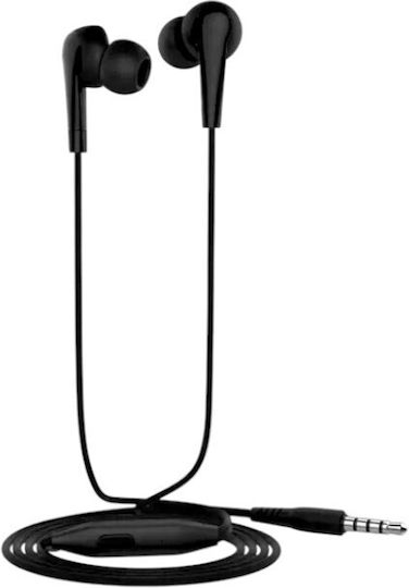 705586_b In-ear Handsfree Ακουστικά με Βύσμα 3.5mm Μαύρο