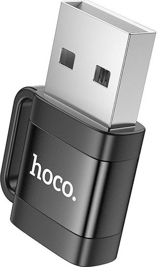 Hoco Μετατροπέας USB-C / USB-A male σε USB-C / USB-A male 1τμχ HOC-628143