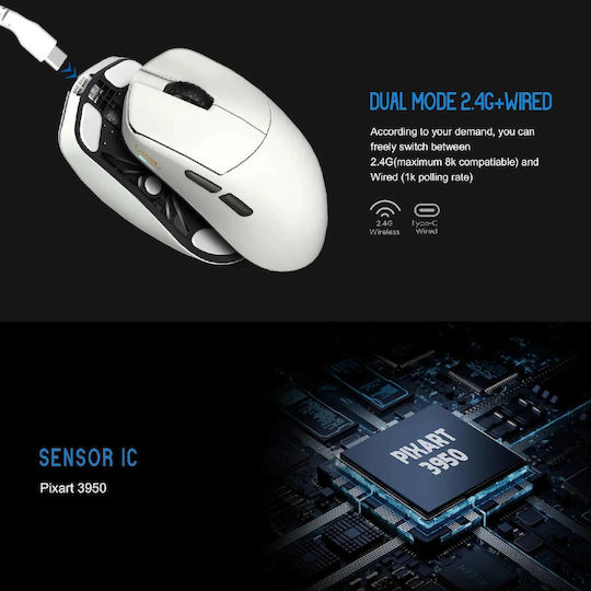 Lamzu Maya X Wireless Gaming Mouse 30000 DPI Purple Shadow