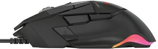 Xtrike Me GM-520 RGB Gaming Ποντίκι 12800 DPI Μαύρο