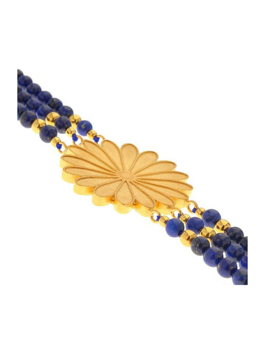 Arteon Women's Bracelet Chain made of Silver Gold Plated