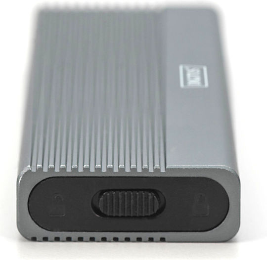 Digitus Carcasă pentru unitate de hard disk M.2 SATA III cu conexiune SATA USB 3.1 Thunderbolt 3 Tip-C
