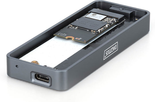 Digitus Θήκη για Σκληρό Δίσκο M.2 SATA III NVME με σύνδεση USB 3.2