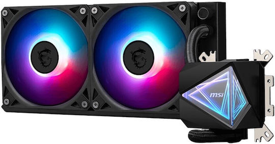 Deepcool Mystique 360 WH ARGB Охлаждане AIO CPU с 3 Вентилатора 120mm Бял