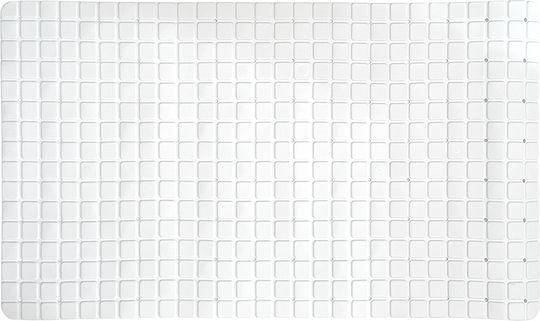 Ionion Mosaik Rutschfeste Badewannenmatte 70x40cm Weiß