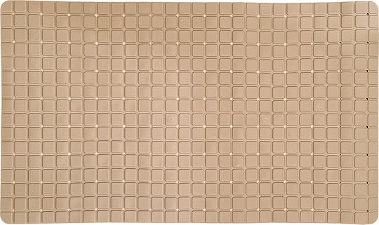 Ionion Mosaik Rutschfeste Badewannenmatte 70x40cm Beige