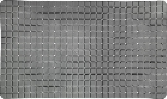 Ionion Mosaik Rutschfeste Badewannenmatte 70x40cm Grau