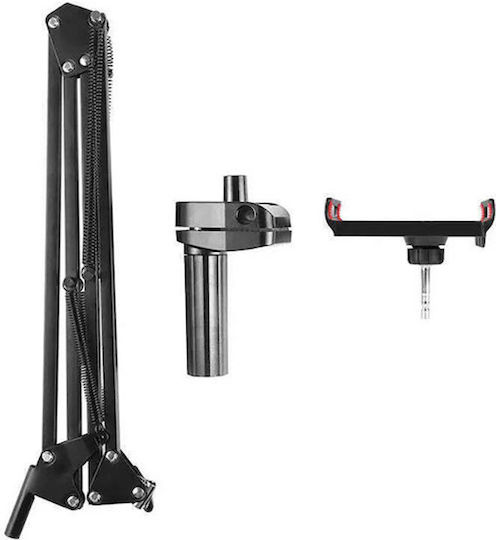 Puluz PU653B Tablet Stand with Extension Arm Until 11" Black