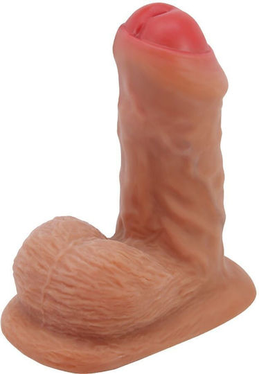 Pretty Love Warnell Glass Dildo With Suction Cup Flesh