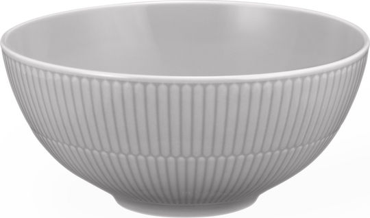 Seltmann Serving Bowl Round made of Porcelain Gray with Diameter 21.5cm