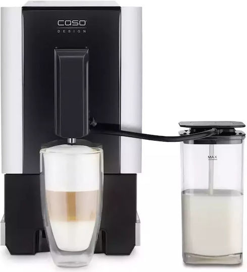 Caso Automat de Espresso 1350W Presiune 19bar pentru Cappuccino Neagră